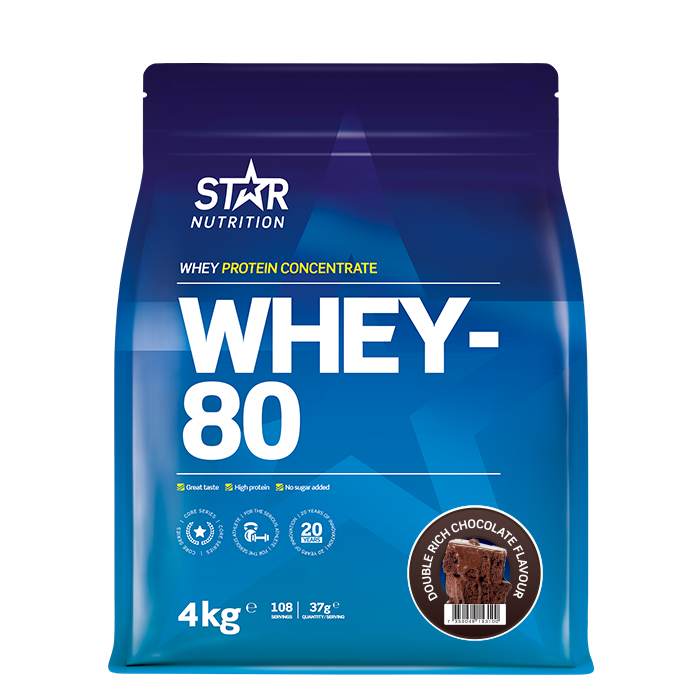 Whey-80 Myseprotein 4 kg