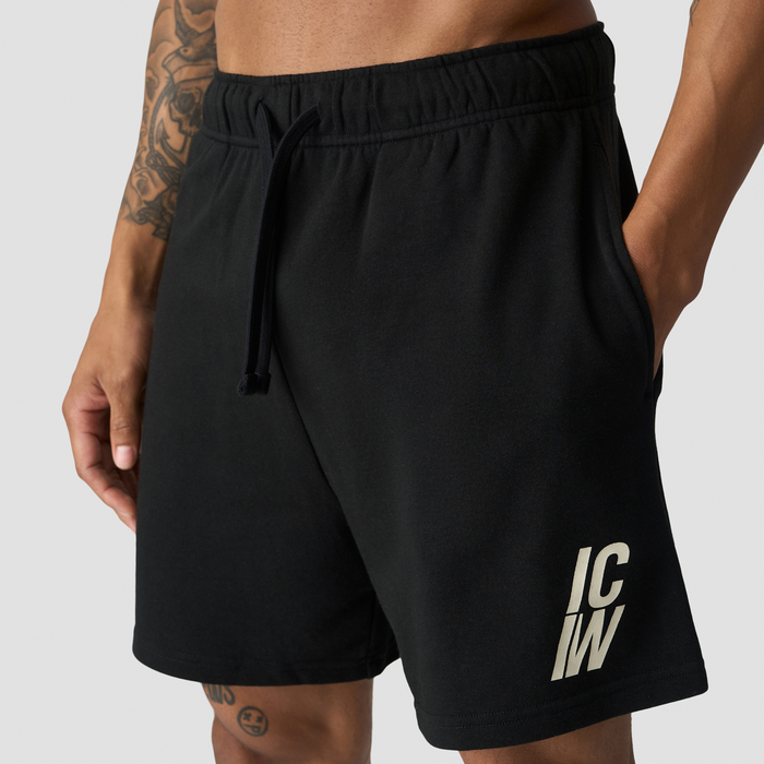 Everyday Terry Sweatshorts Svart