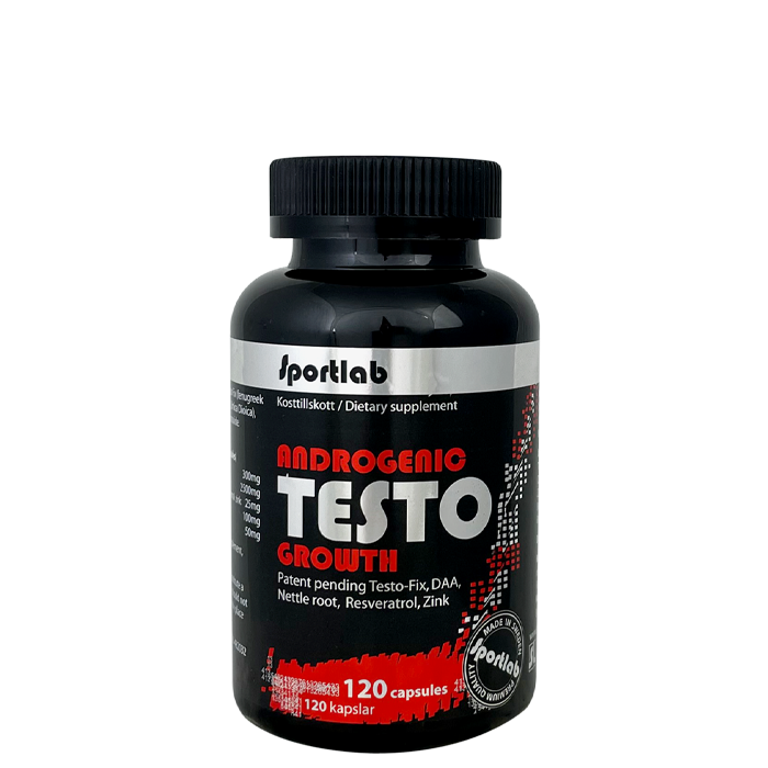 Bilde av Androgenic Testo Growth, 120 Caps Sportlab