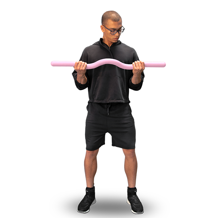 Beam Vektstang 7 kg Rosa