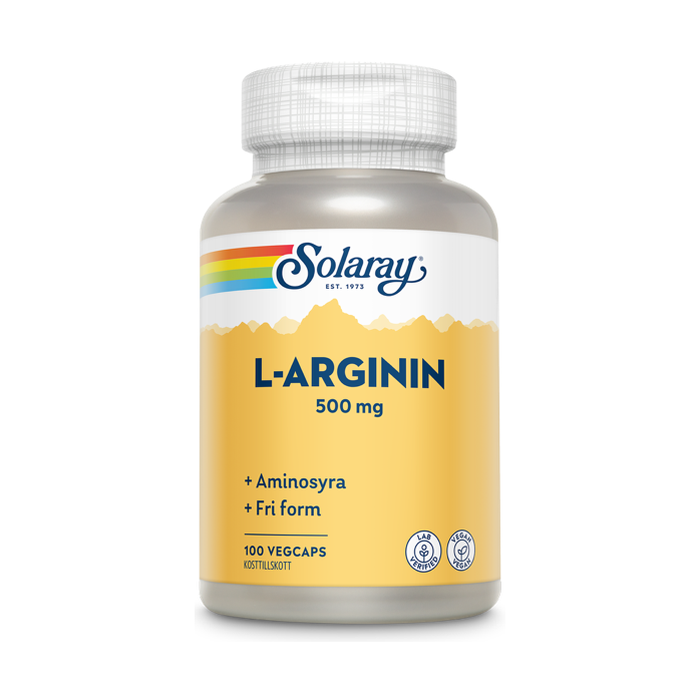 L-arginin 100 kapsler