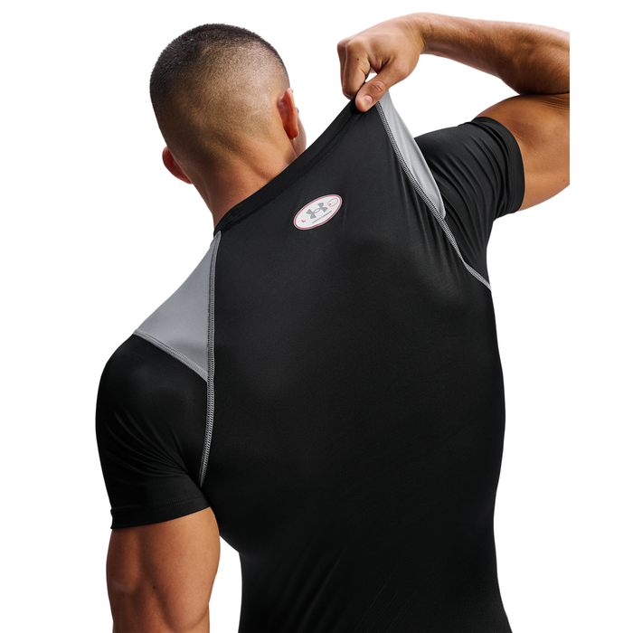 UA HG Elite Comp SS Black