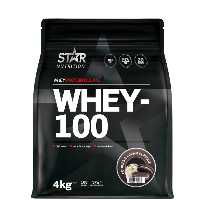 Whey-100 Myseprotein 4 kg