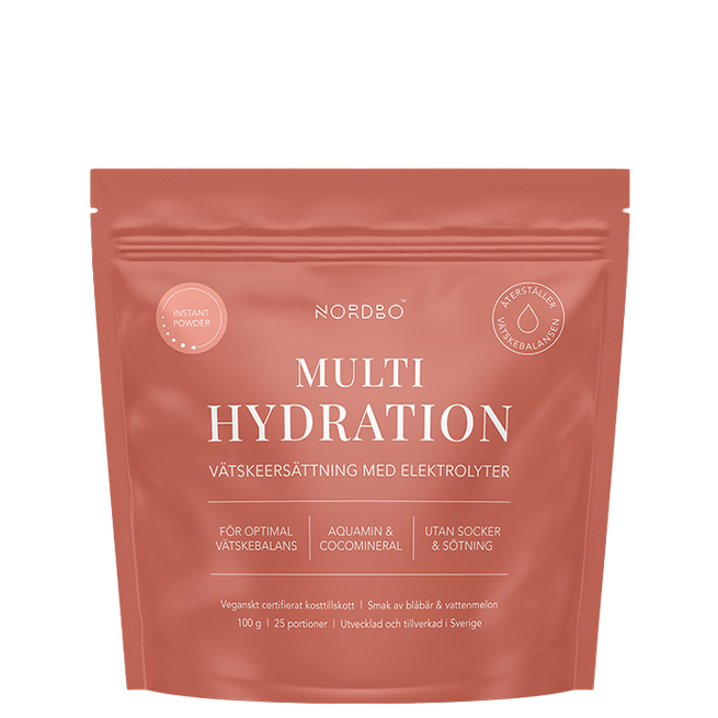 Nordbo Multi Hydration væskeerstatning + Elektrolytter