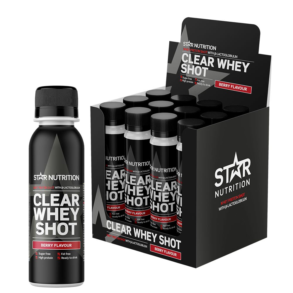 12 x Clear Whey Myseprotein Shot 100 ml