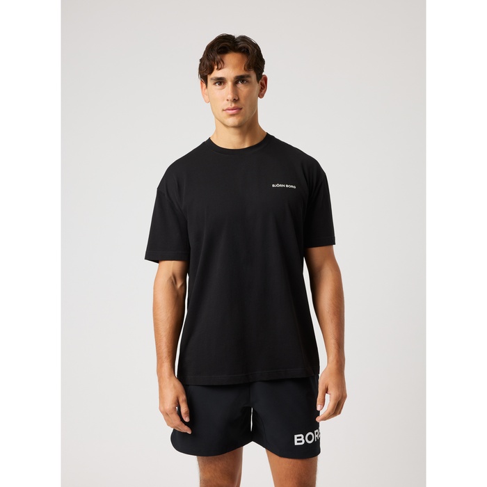 Borg Gym Oversized T-skjorte Svart