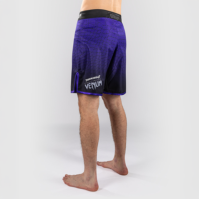 Venum x TEKKEN 8 Fightshorts Kazuya Svart Lilla
