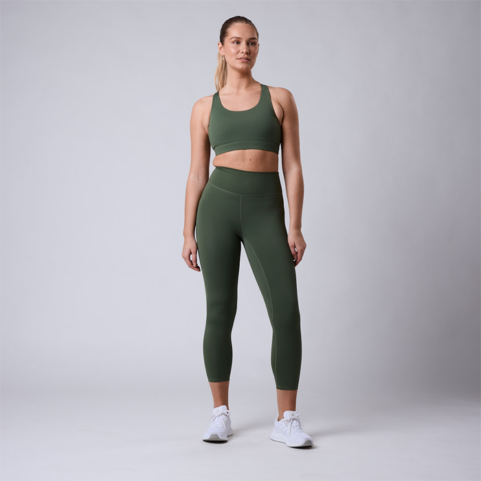 Fuse V-shape 7/8 Tights Gr&oslash;nn