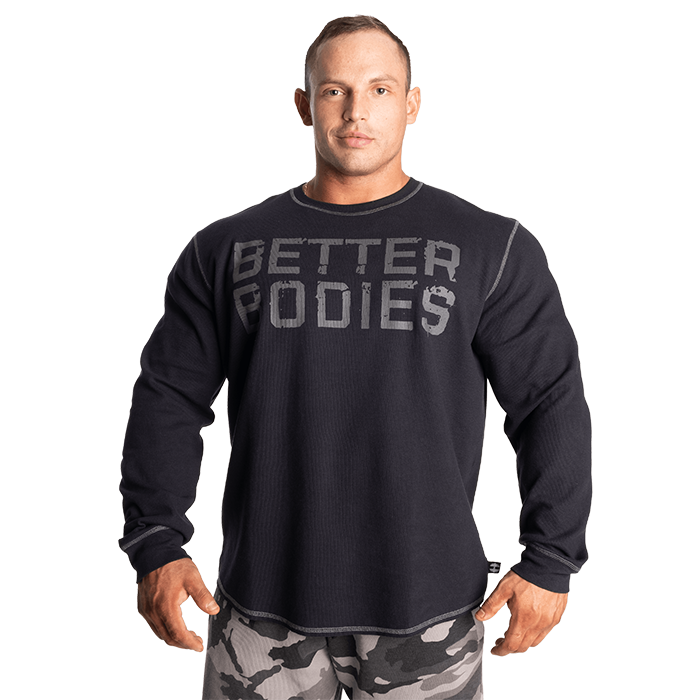 Better Bodies Thermal sweater, asphalt