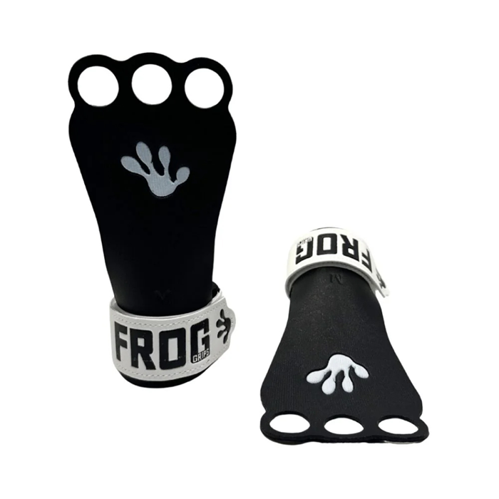 Frog Grips Base HD Treningsgrep 2.0 3 Hull Svart Hvit