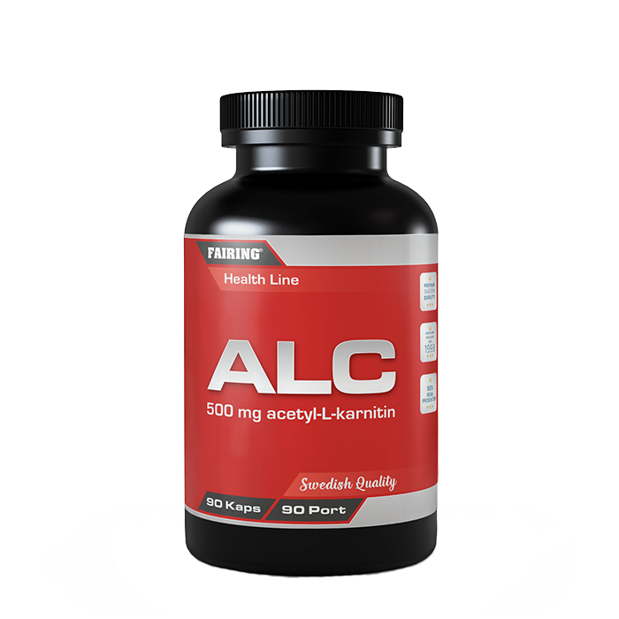 ALC (Acetyl L-Karnitin) Fettforbrenner 90 kapsler