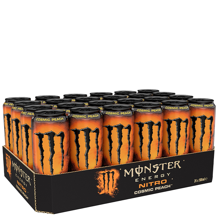 Bilde av 24 X Monster Energy, 50 Cl, Nitro Cosmic Peach