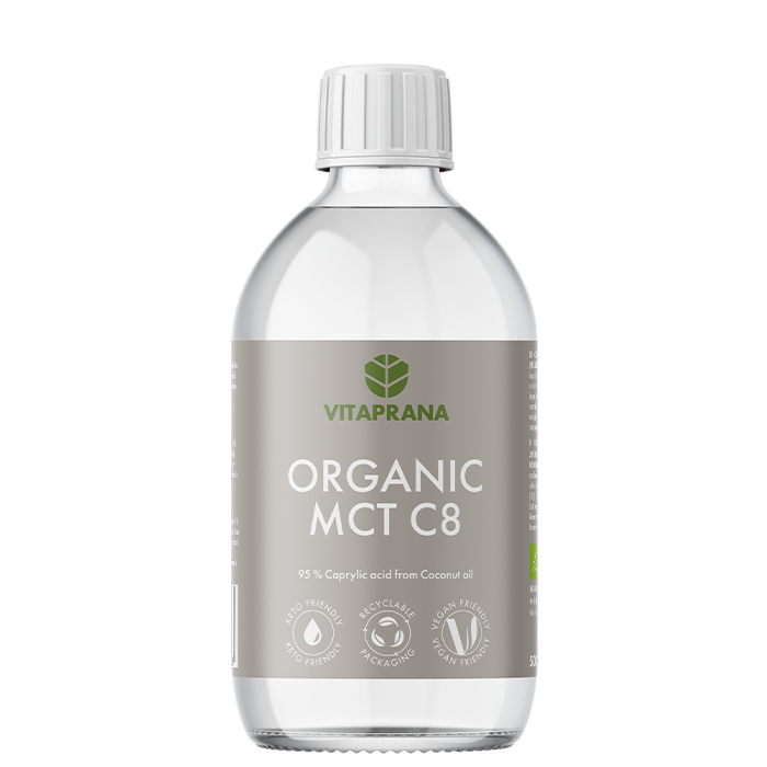 &Oslash;kologisk MCT Olje C8 500 ml