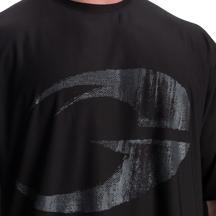 Mesh Iron T-skjorte Svart