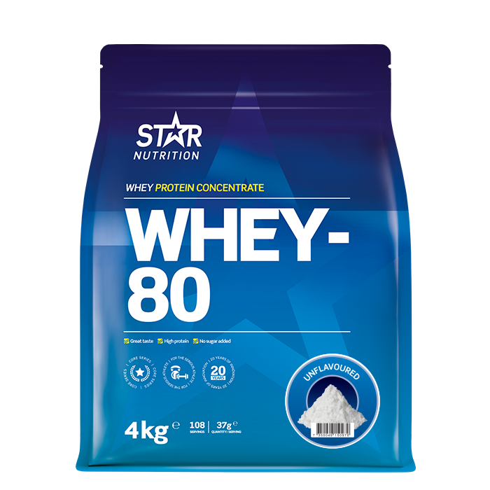 Whey-80 Myseprotein 4 kg belgian_chocolate