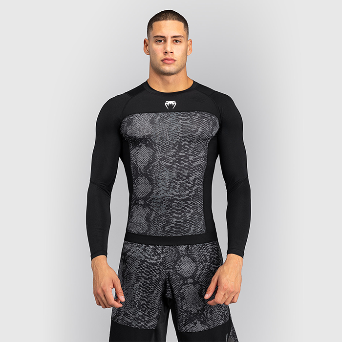 Venum G-Fit Scales Rashguard Svart Gr&aring;