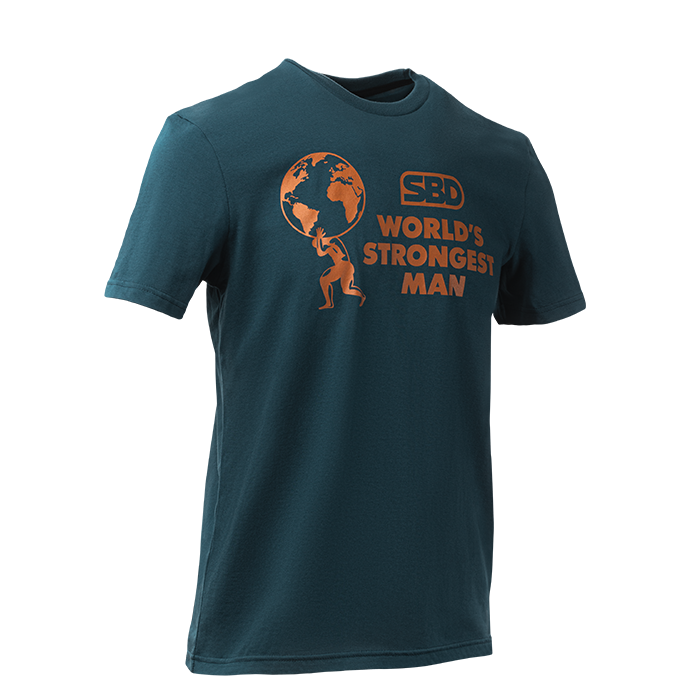 World Strongest Man 2025 T-Shirt Men's Navy