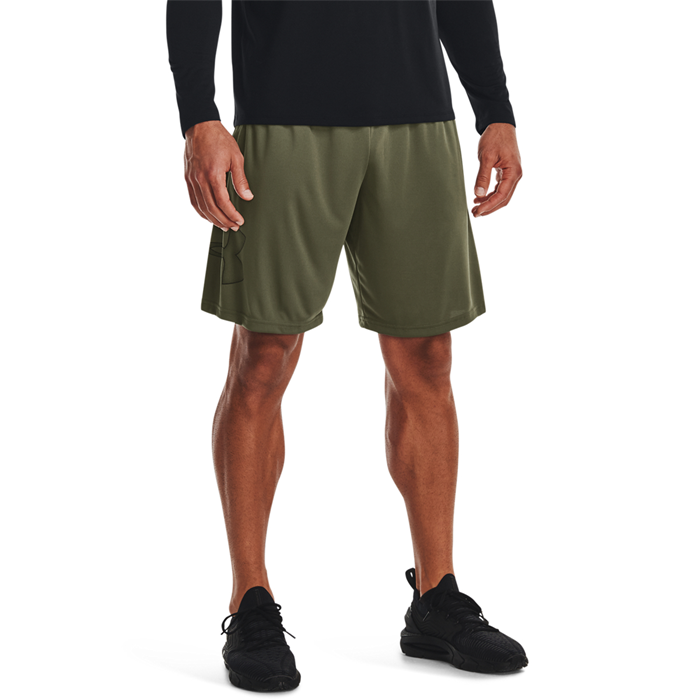Ua Tech Graphic Short, Marine Od Green, Xl,  Løpeshorts