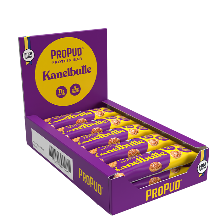 12 x Proteinbar 55 g kanelbulle