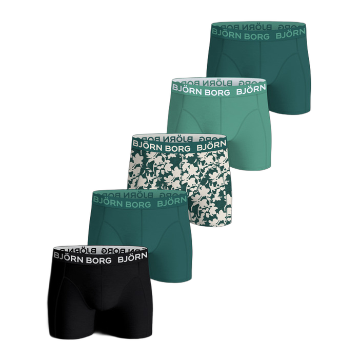Cotton Stretch Boxershorts 5‑pack