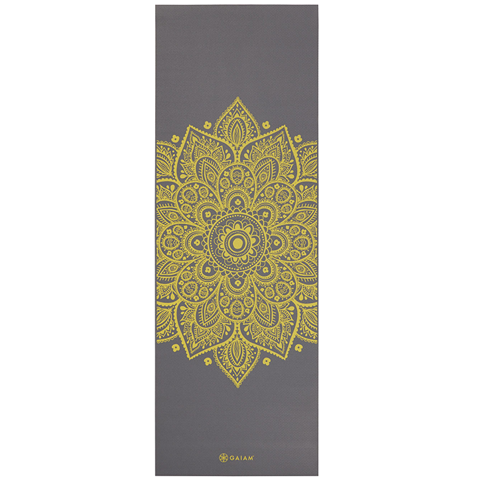 Yogamatte 6mm Citron Sundial