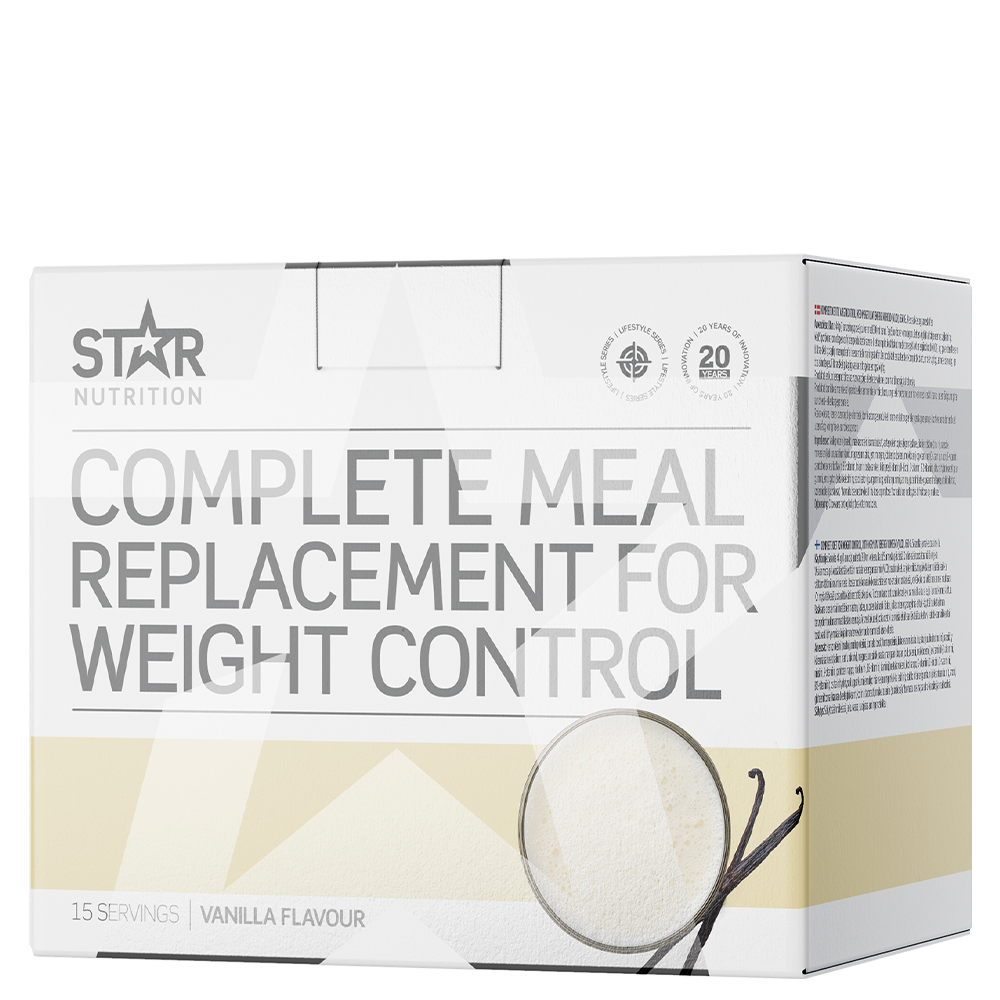 Complete Meal M&aring;ltidserstatning Vektkontroll 15 porsjoner vanilj