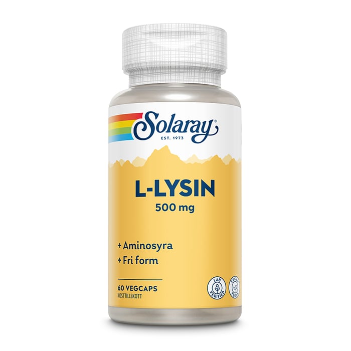 Solaray L-Lysin Aminosyrer Solaray L-Lysin Aminosyrer