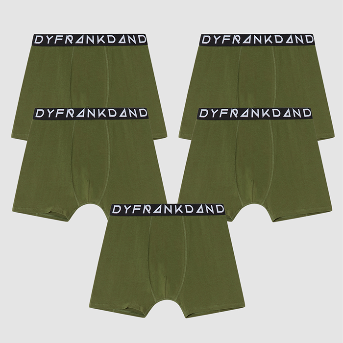 Boxershorts 5 pack Grønn