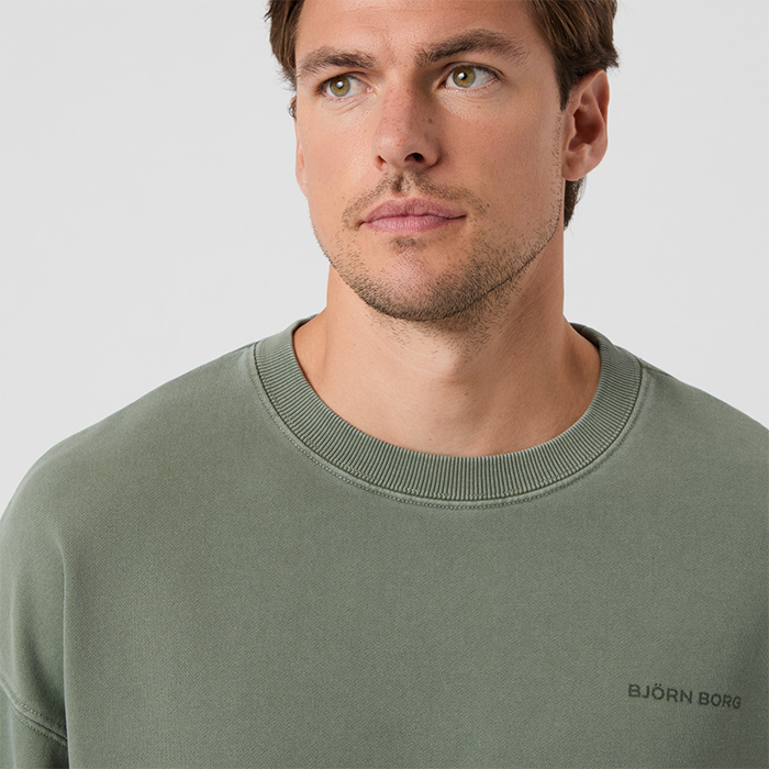 Oversized Sweatshirt Gr&oslash;nn