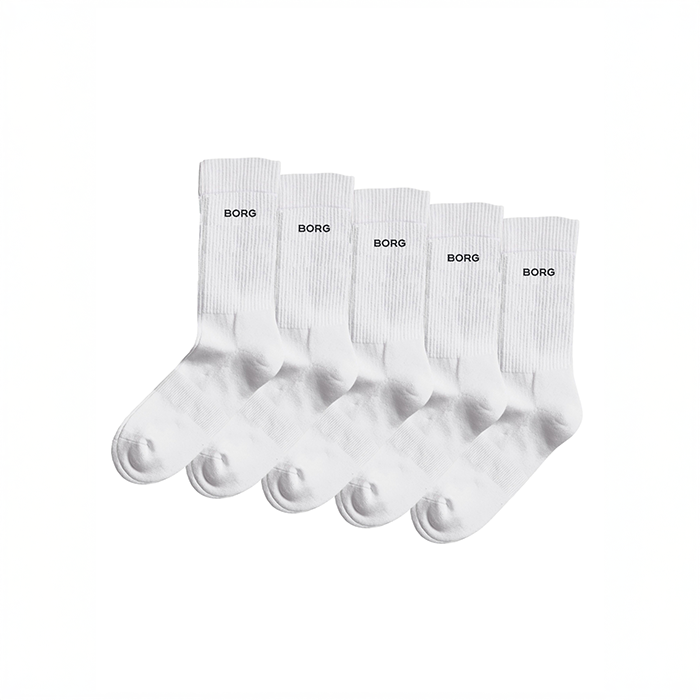 Essential Crew Sock 5‑pakning Multipack