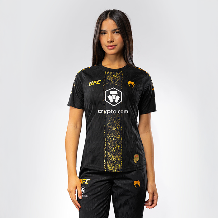 UFC Zenith by Venum Fight Night Tr&oslash;ye Jersey Svart Gull