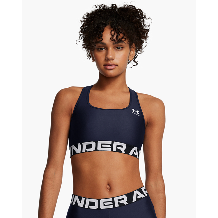 HG Mid Branded Sports-BH Marineblå