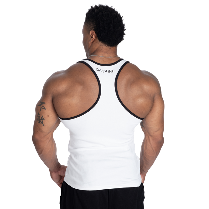 GASP Ribbed T-Back Singlet