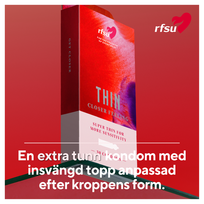 RFSU Thin Tynne Kondomer 30-pakning