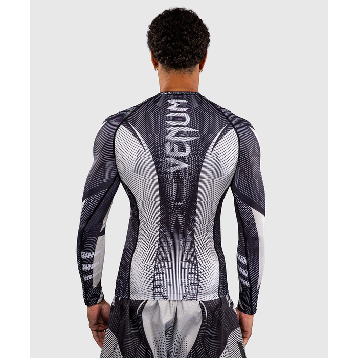 Venum GALACTIC 3.0 Long Sleeve Rashguard Off-White/Black