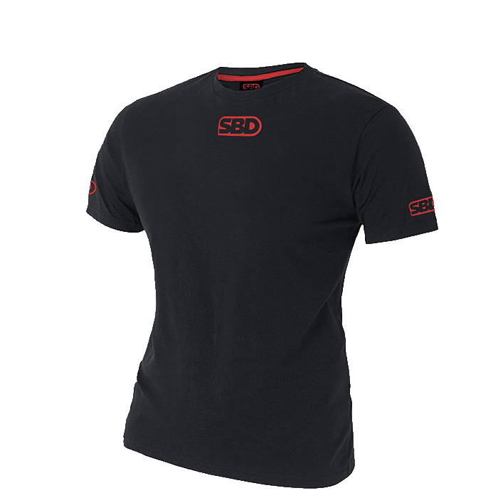 SBD Original T skjorte for konkurranse Herre Svart