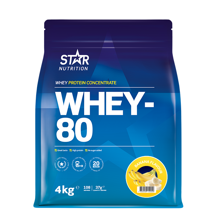 Whey-80 Myseprotein 4 kg belgian_chocolate