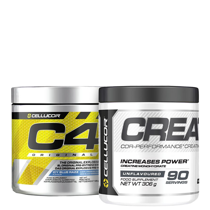 C4, 30 servings + COR-Performance Creatine, 306 g