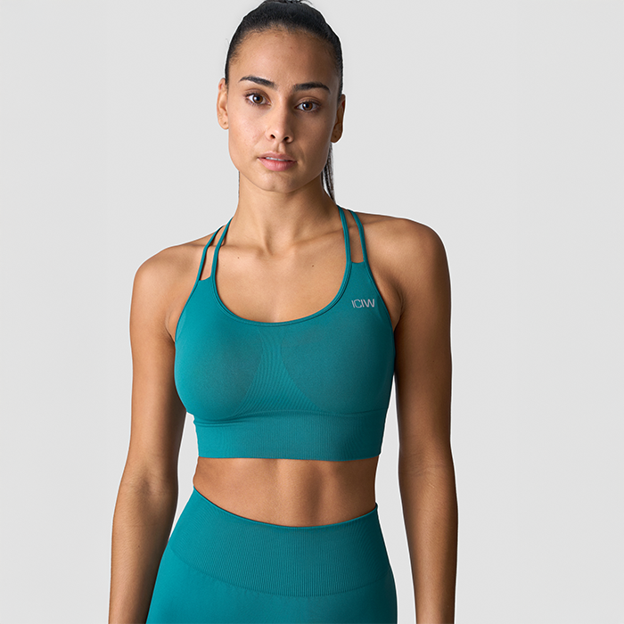 Define Seamless Sports Bra, Dusty Green