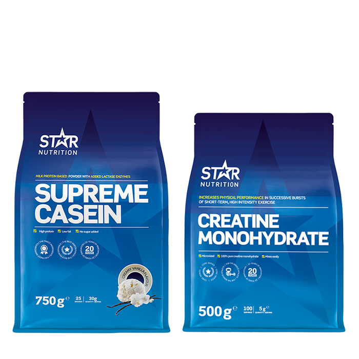 Star Nutrition Supreme Casein + Creatine Monohydrate