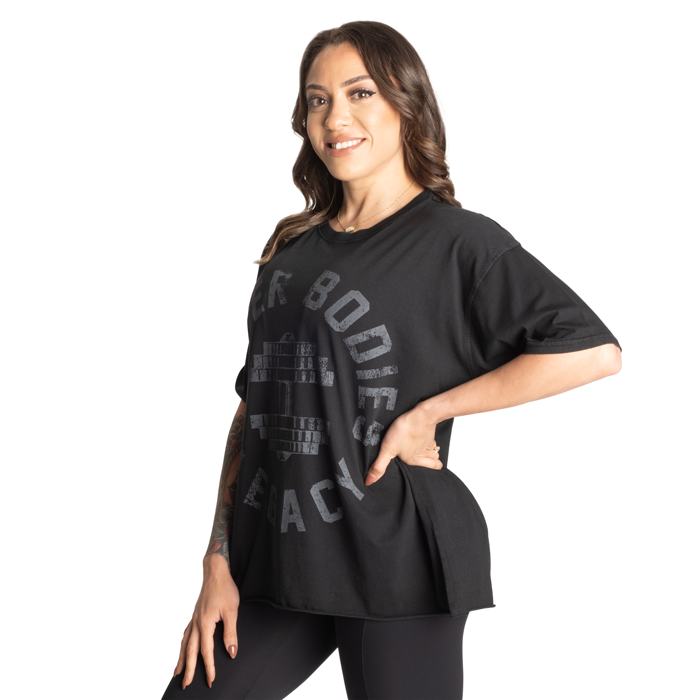 Legacy Oversized T‑Skjorte Vasket Svart