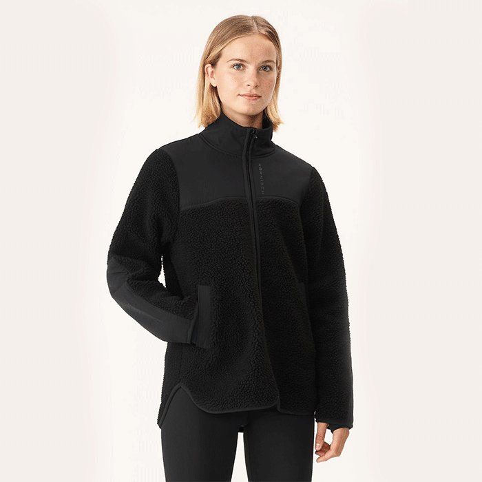 Bilde av Phoebe Pile Jacket, Black