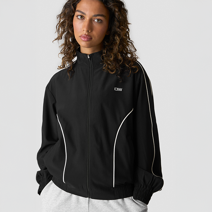 Contrast Track Jakke Svart