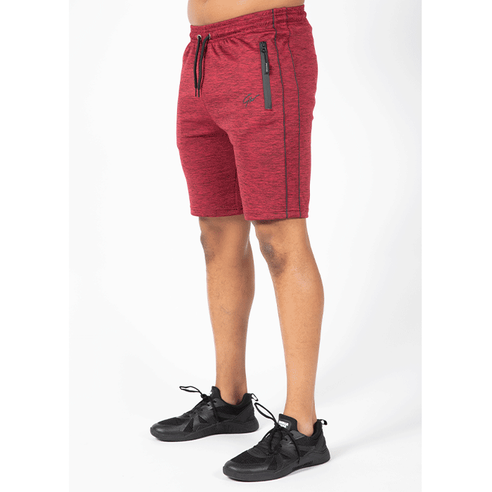Wenden Track Shorts, Burgundy red