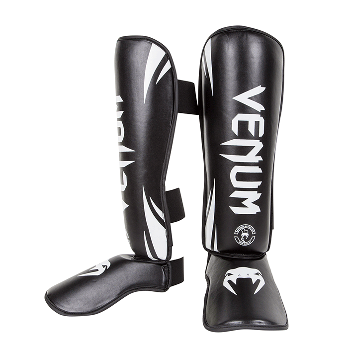 Challenger Standup Shinguards Matt Svart/Svart