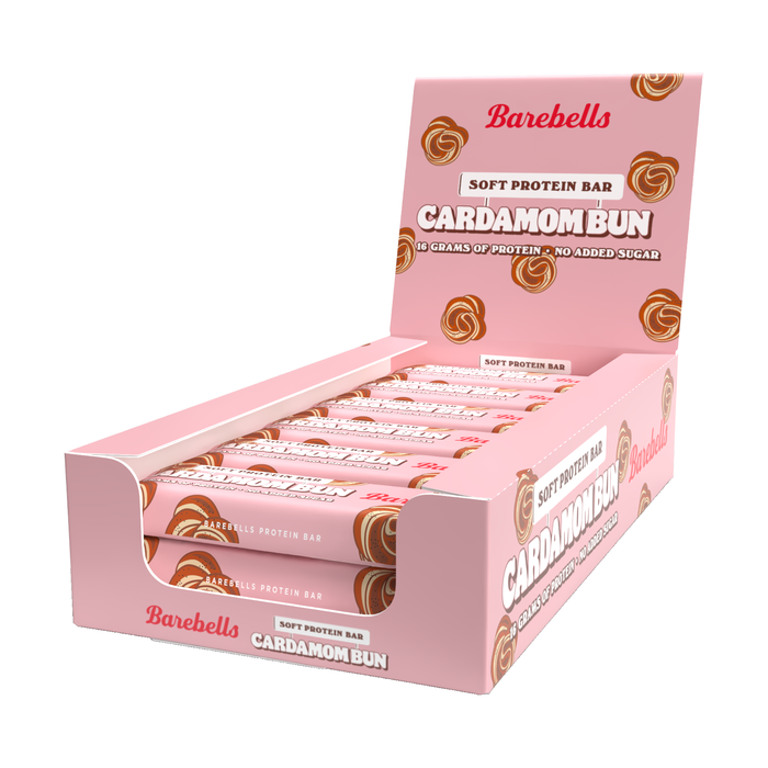 12 x Barebells Soft Protein Bar 55 g Cardamom