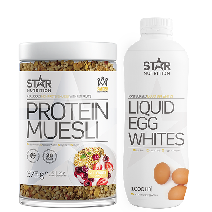 Flytende Eggehvite & Protein Muesli