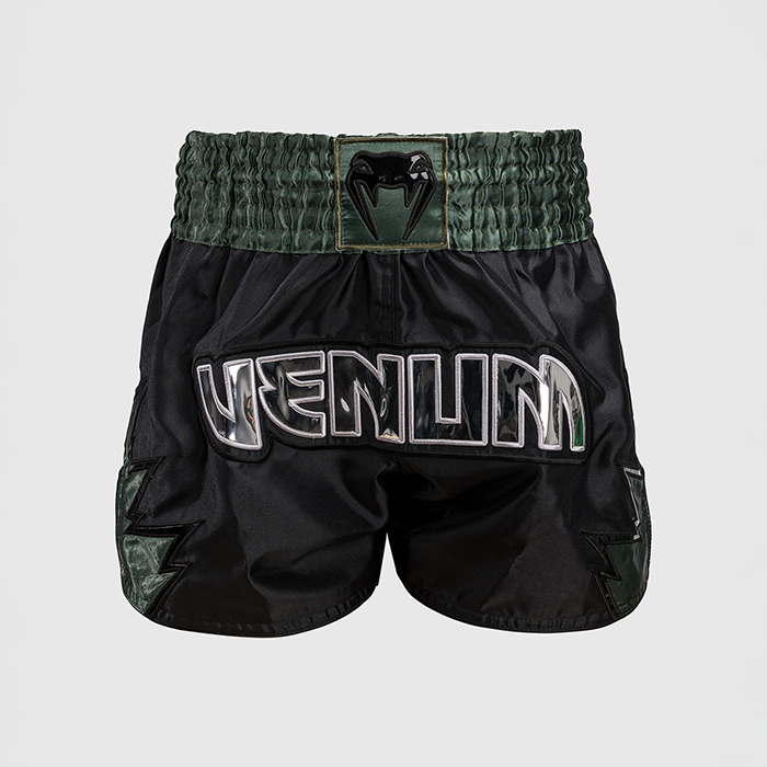Inferno Muay Thai Shorts Svart Khaki