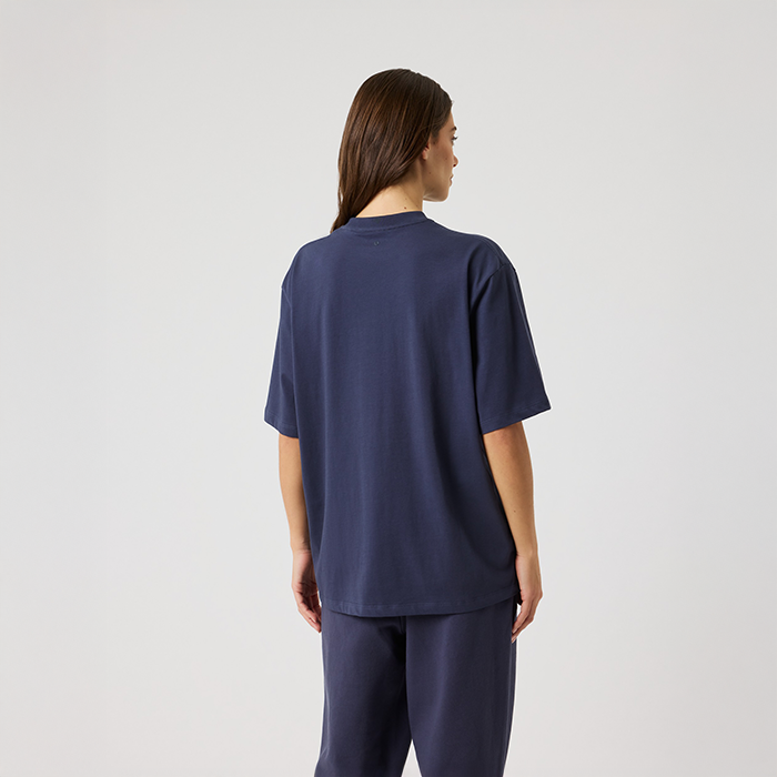 Studio Oversized T‑skjorte Gr&aring;