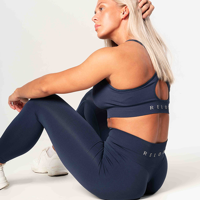 Relode Prime Scrunch Top, Blue